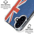 New Zealand Flag Distressed iPhone 17 Clear Case